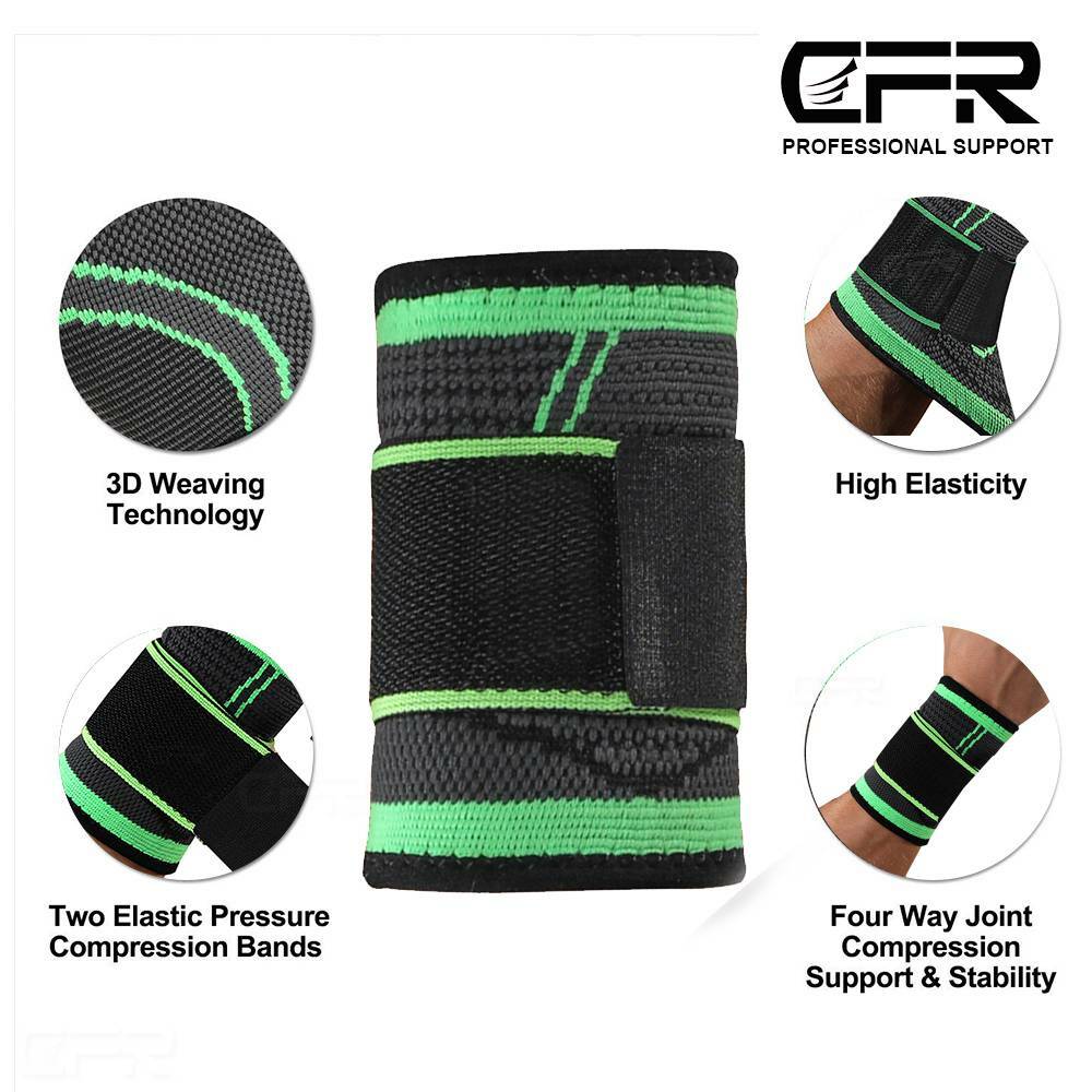 Wrist Brace Support Compression Arthritis Carpal Tunnel Gym Sports Hand Sprain @