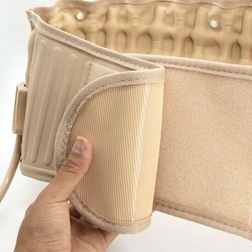Lumbar Decompression Belt Back Brace Spinal Support Air Extender & Traction