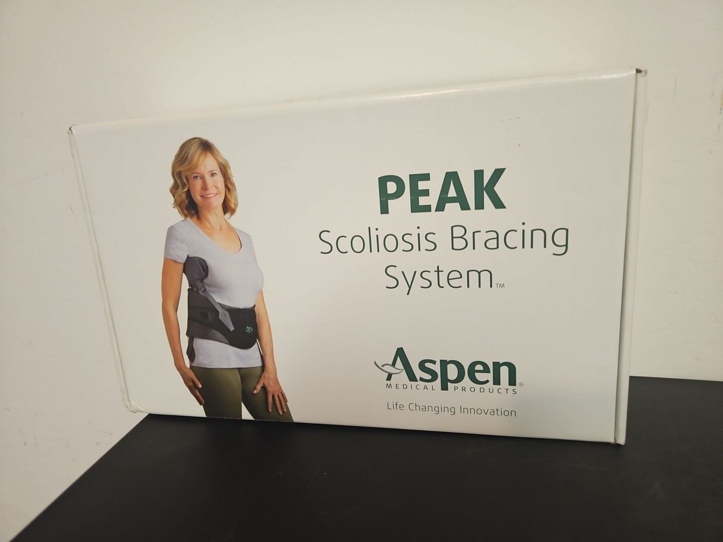 Aspen Peak Adjustable Scoliosis Bracing System New-Open Box Read Parts Missing