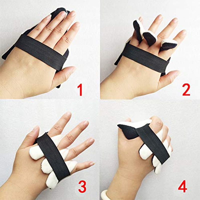 1PC Finger Separator Protection Hand Contracture Cushion Finger Rehabilitation T