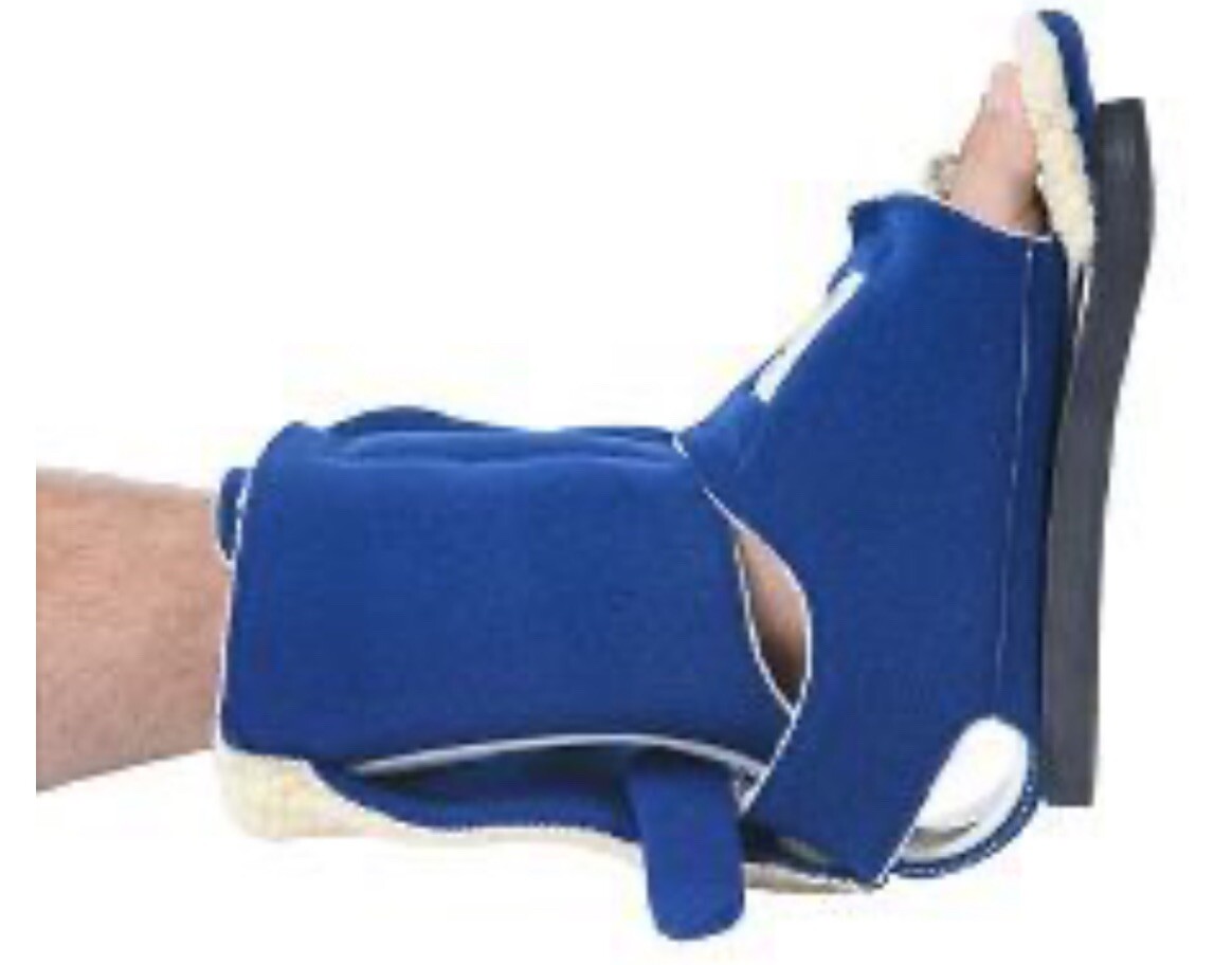 Comfy Splintsª Comfy Boot with Fleece lined Headliner cover – Adult, Dark Blue