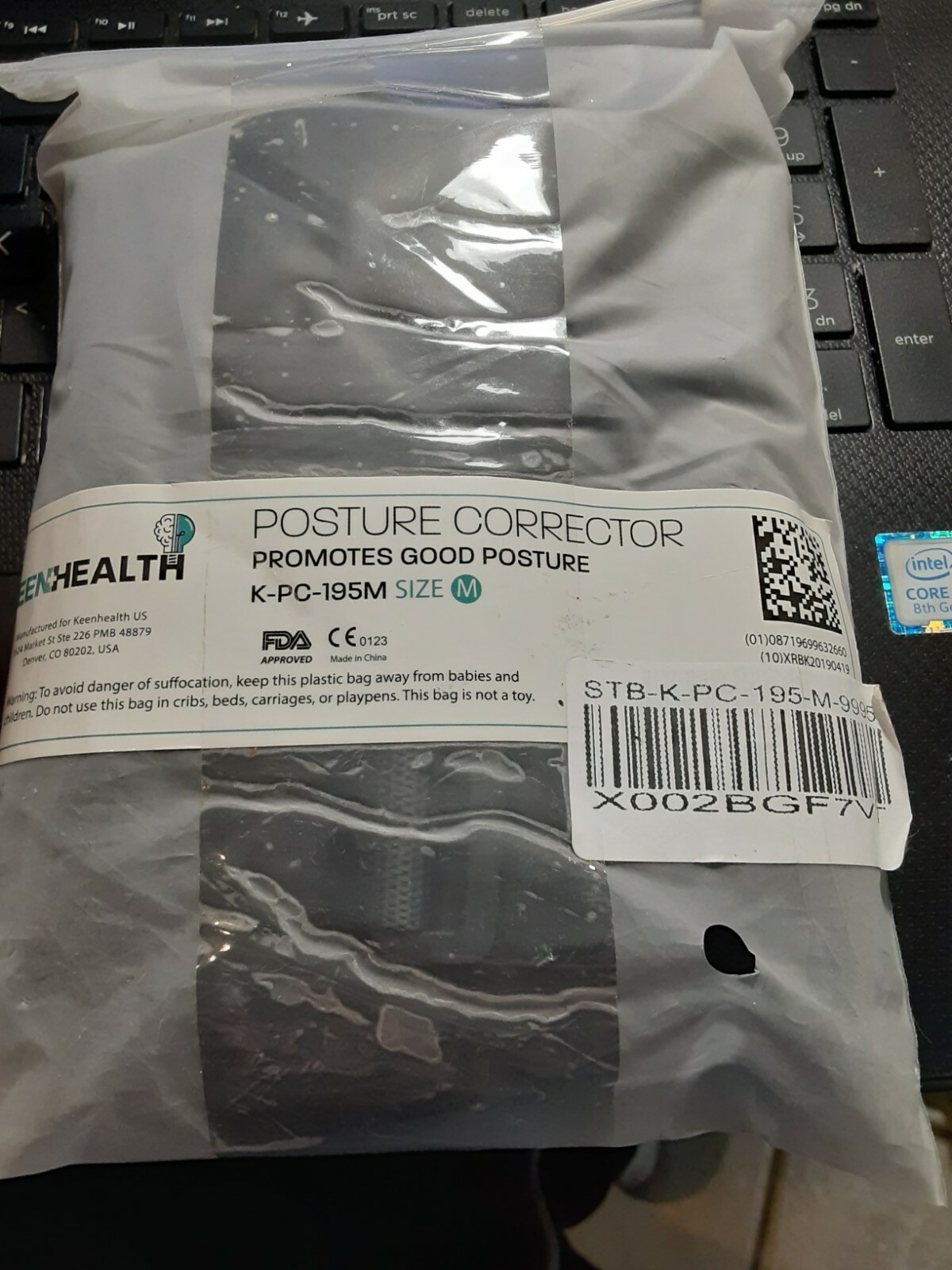 KEEN HEALTH POSTURE CORRECTOR SIZE M Medium NEW