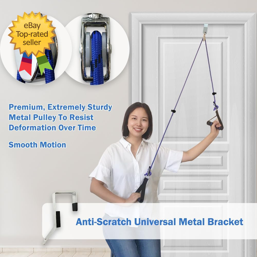 Shoulder Pulley for Physical Therapy, Pulleys for Shoulder Rehab over Door, Shou