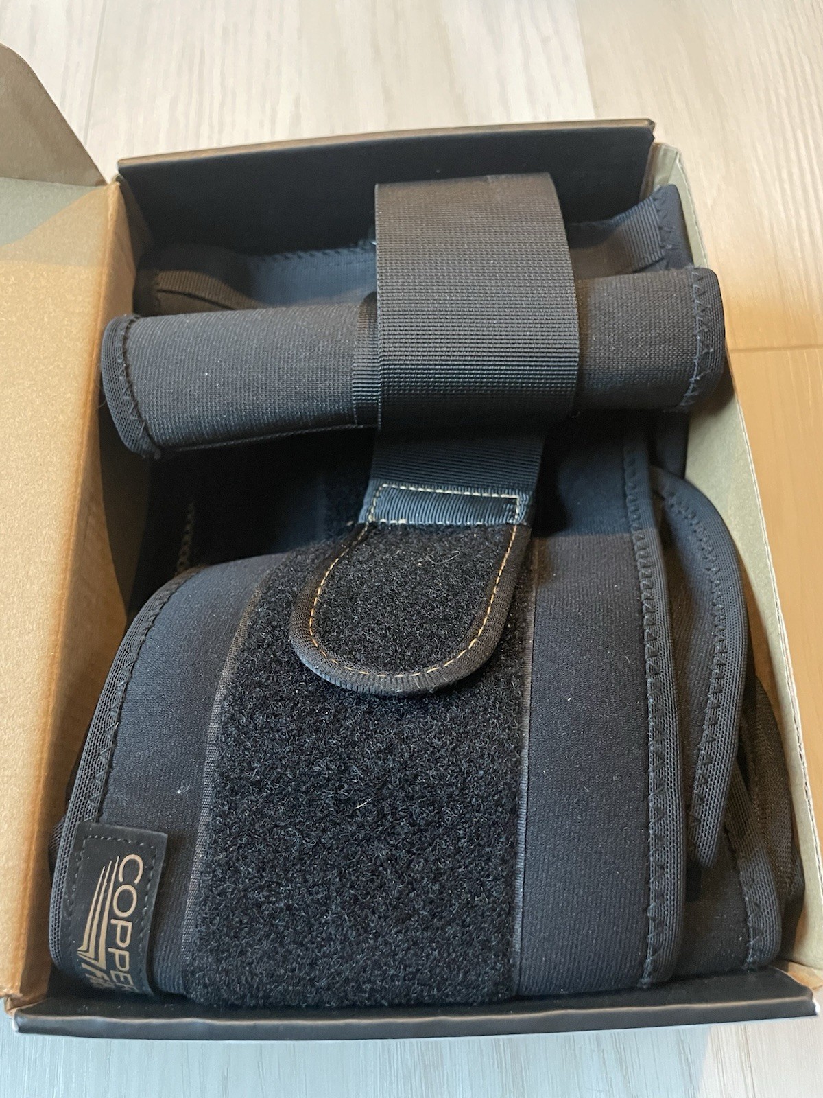 Copper Fit Rapid Relief Back Lumbar Support Belt W Hot/Cold Pack Size 30″-48″