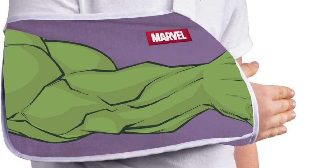 Marvels Hulk Adjustable Arm Sling w/Release Clip PEDIATRIC