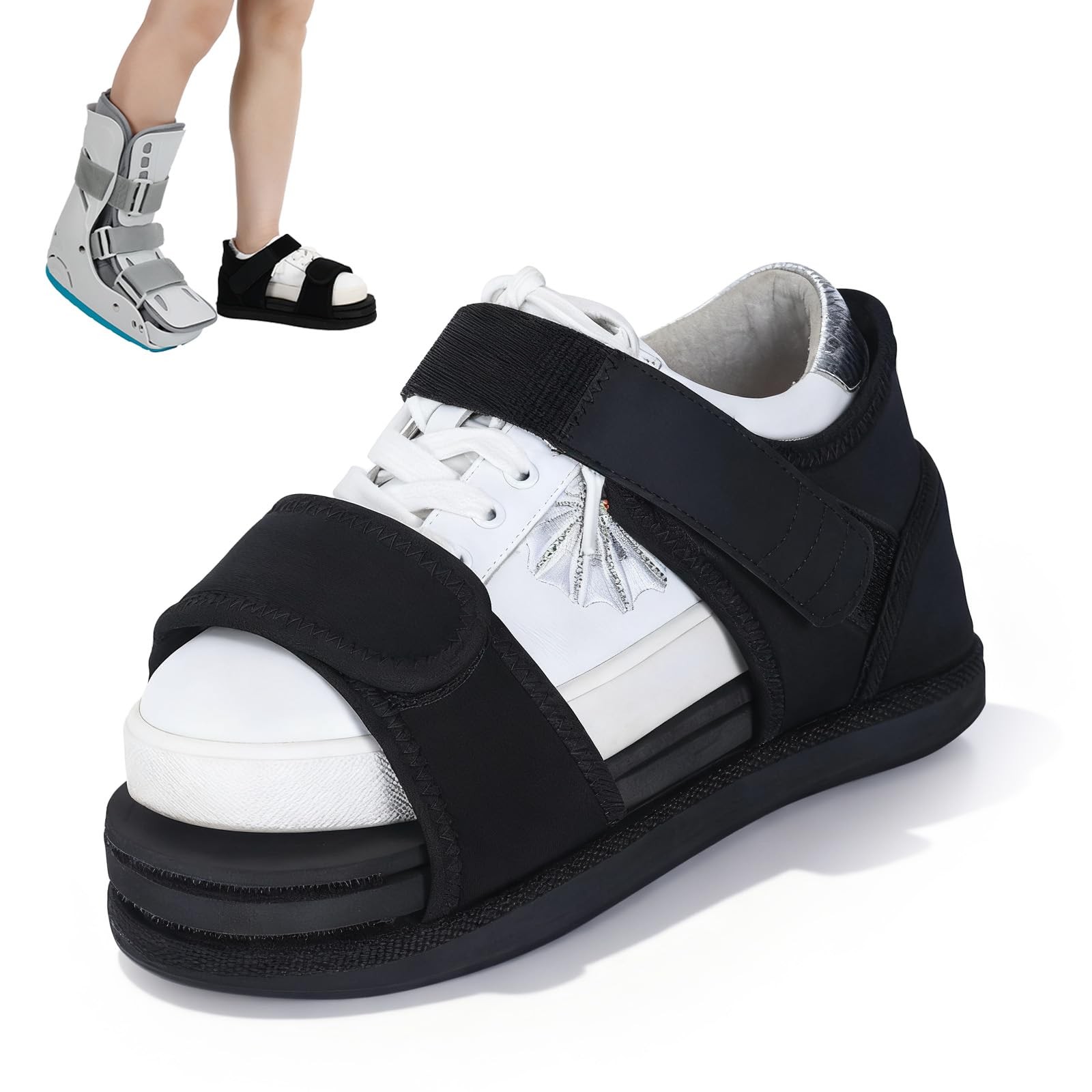 Shoe Balancer Shoe Lift for use with Walking Boot, Height Leveler for Leg Len…