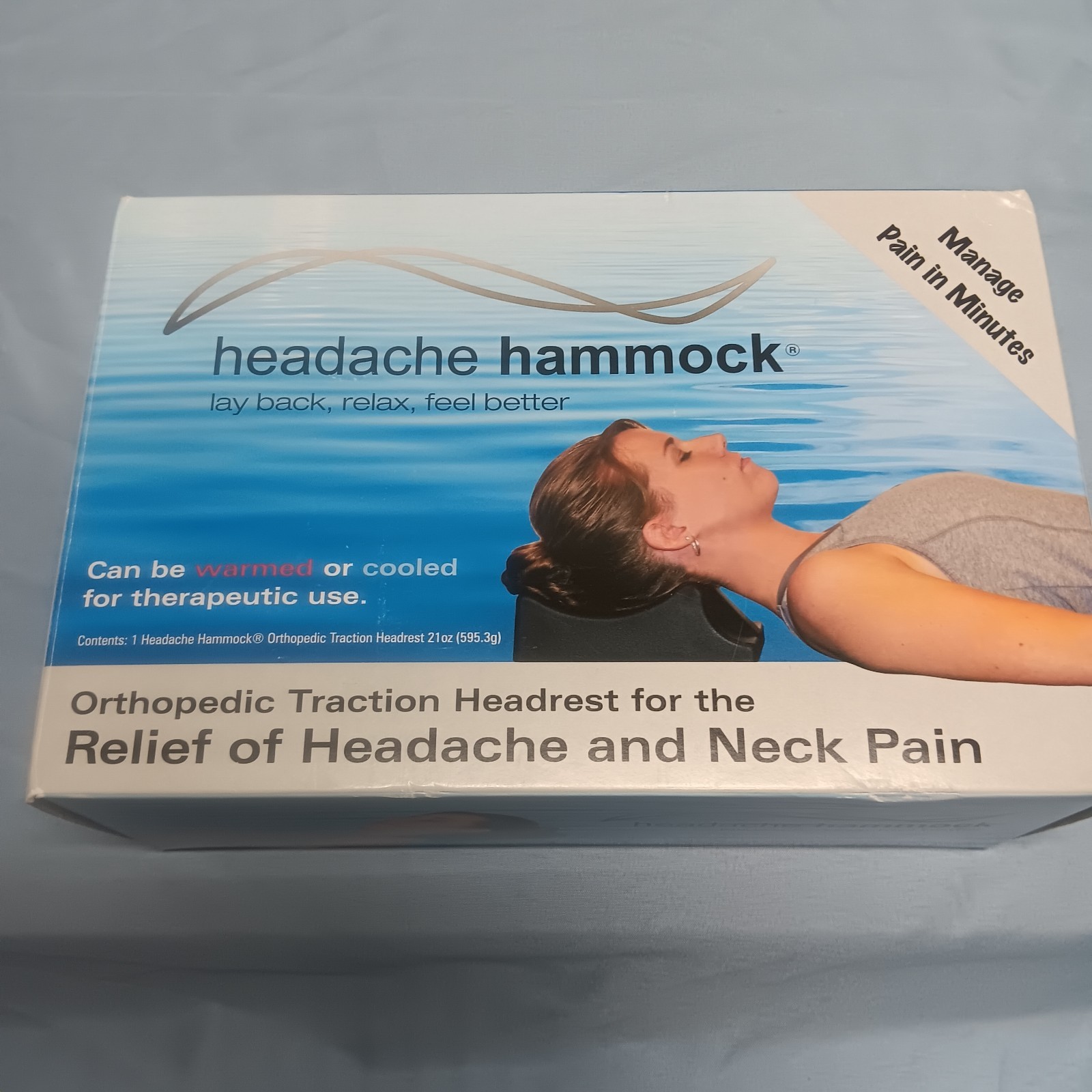 Headache Hammock Headrest For Head And Neck Pain Relief – Used