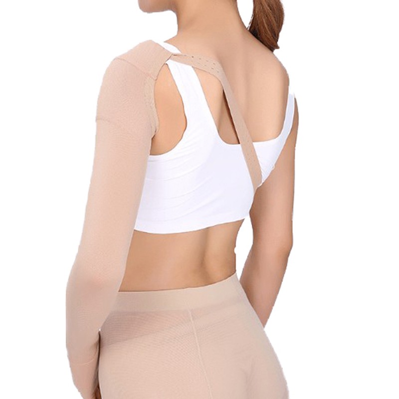 Post Mastectomy Compression Sleeve Elastic Arm Anti Swelling Lymphedema Sleeve~
