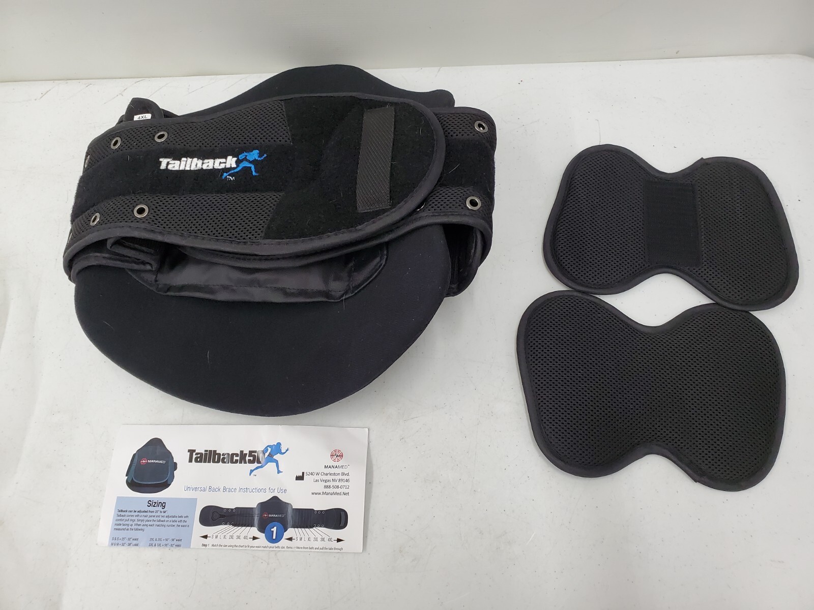 MANAMED TB050 TAILBACK50 BACK BRACE (131434-1 JO BY119)
