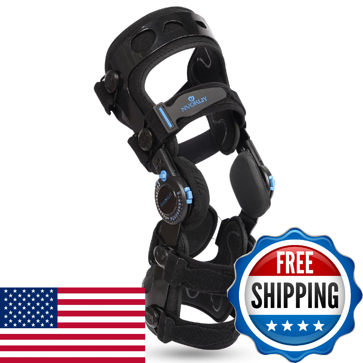 Nvorliy Knee Brace For Functional Posterior Cruciate Ligament Pcl Recovery