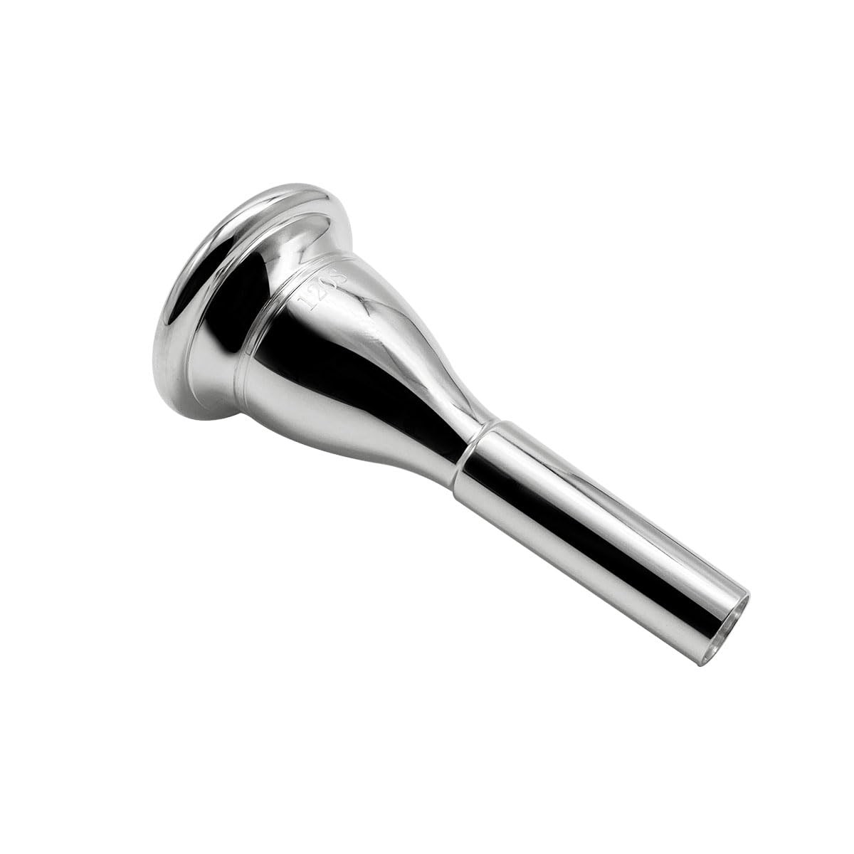 120S Silver Plated Tuba Mouthpiece Heavyweight For Concert Marching Band