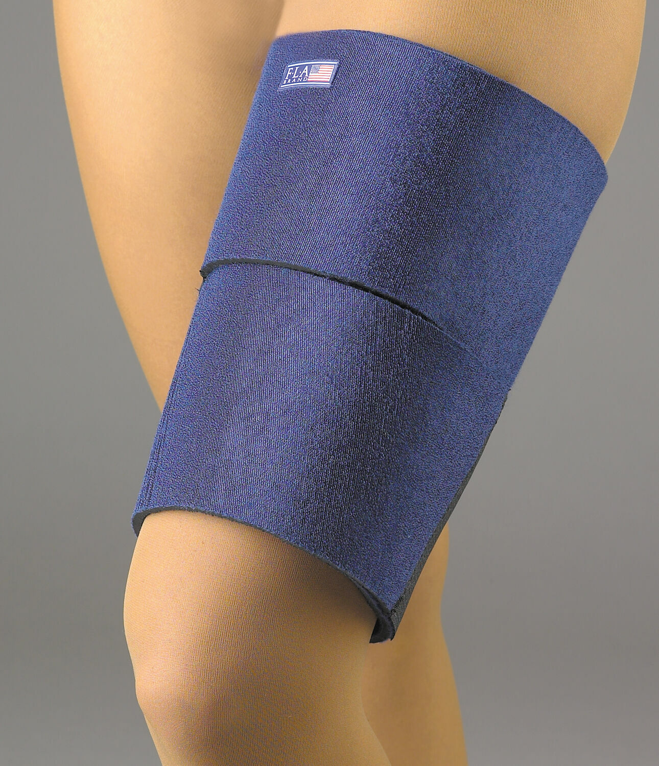 EZ-ON Thermal Neoprene Thigh Wrap Support Compression Sports Exercise
