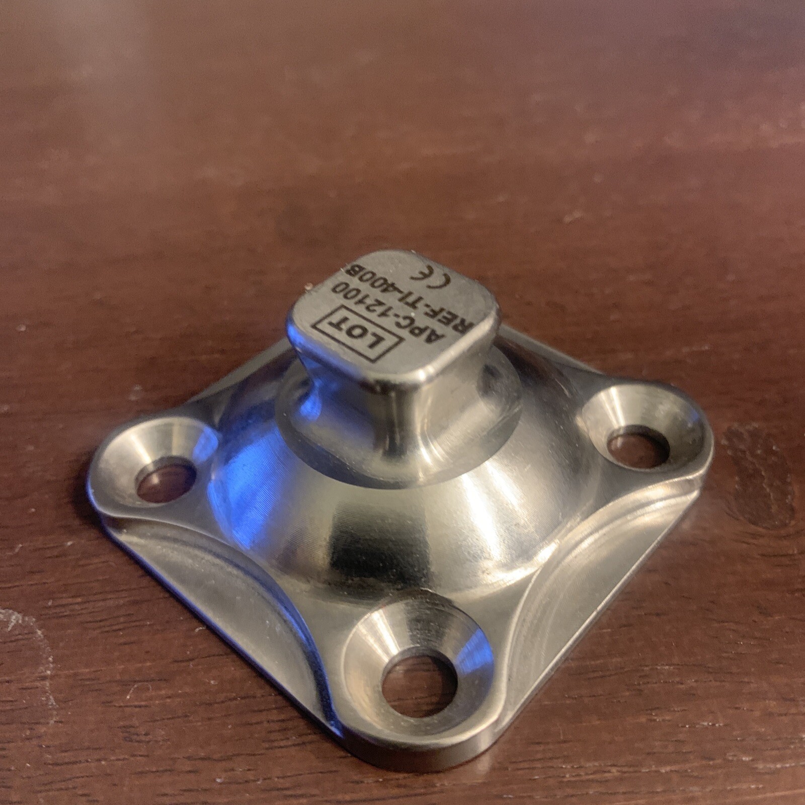 apc titanium prosthetic leg 4 hole plate part adapter component