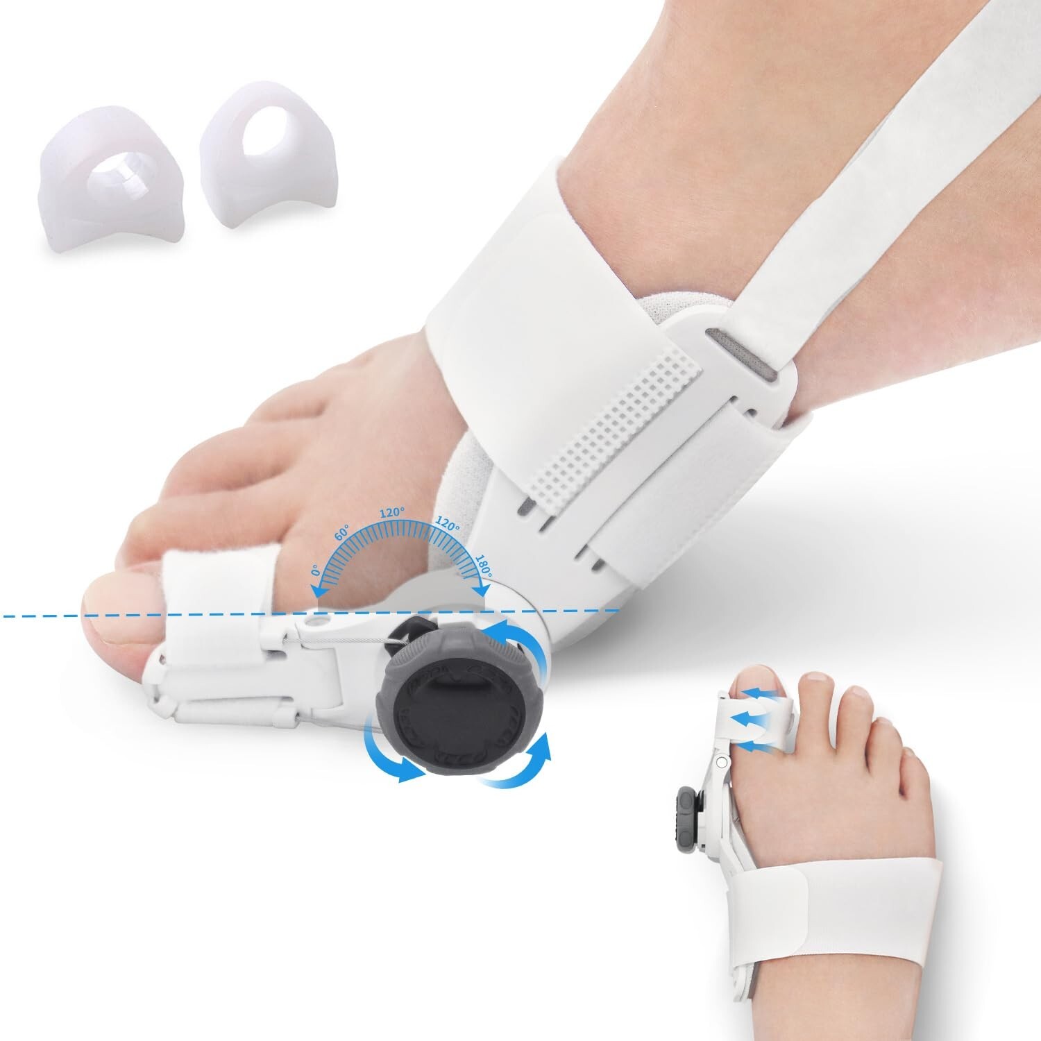 Bunion Corrector for Women & Men Adjustable Bunion Splint Boa Style Adjustment
