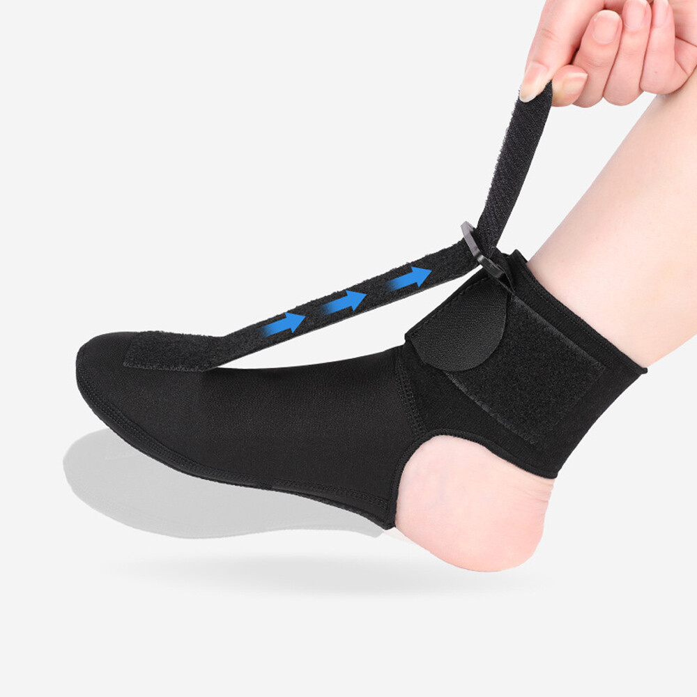 Adjustable Plantar Fasciitis Night Splint Foot Drop Brace For Heel Pain Relief