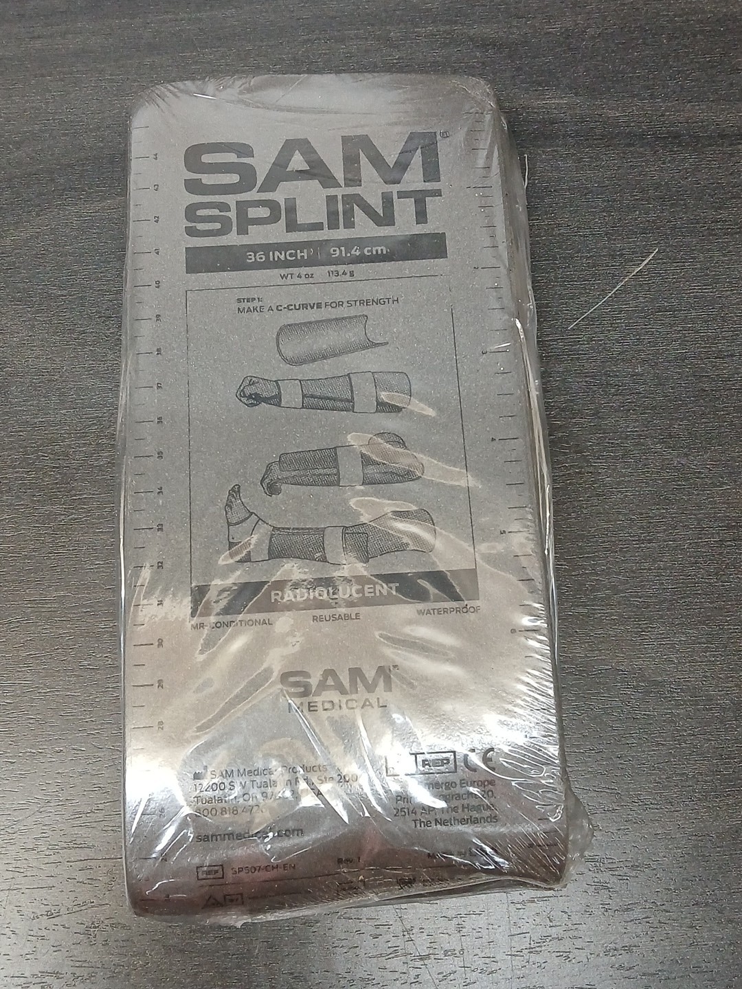 SAM Medical SAM Splint 36 Inch Flat Packed for Trauma First Aid Kit