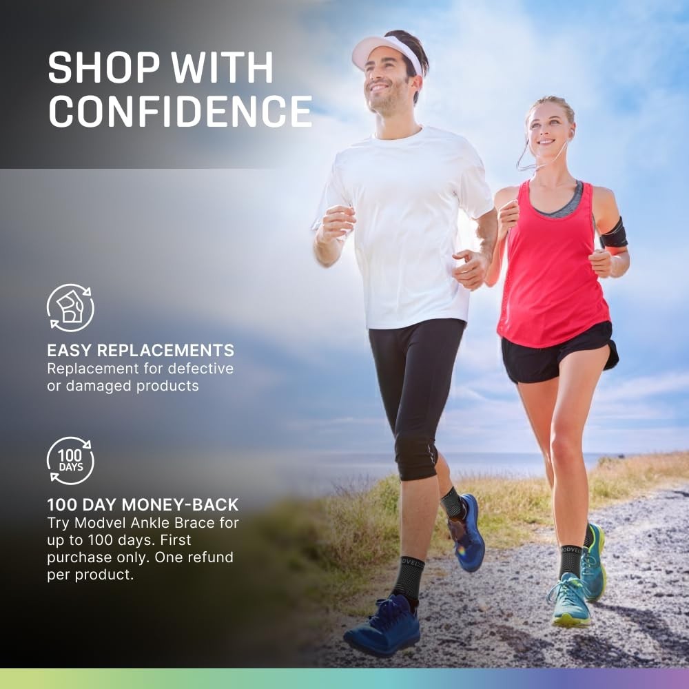 Compression Ankle Brace with Adjustable Strap – Fast Injury Recovery