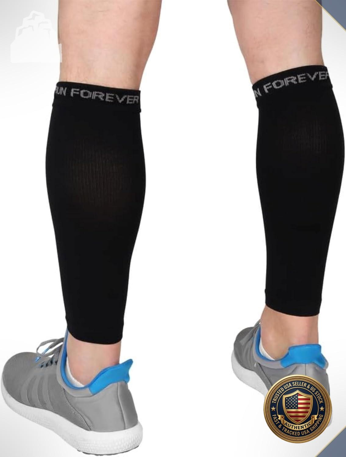Calf Compression Sleeves Men Women Footless Leg Support Runners