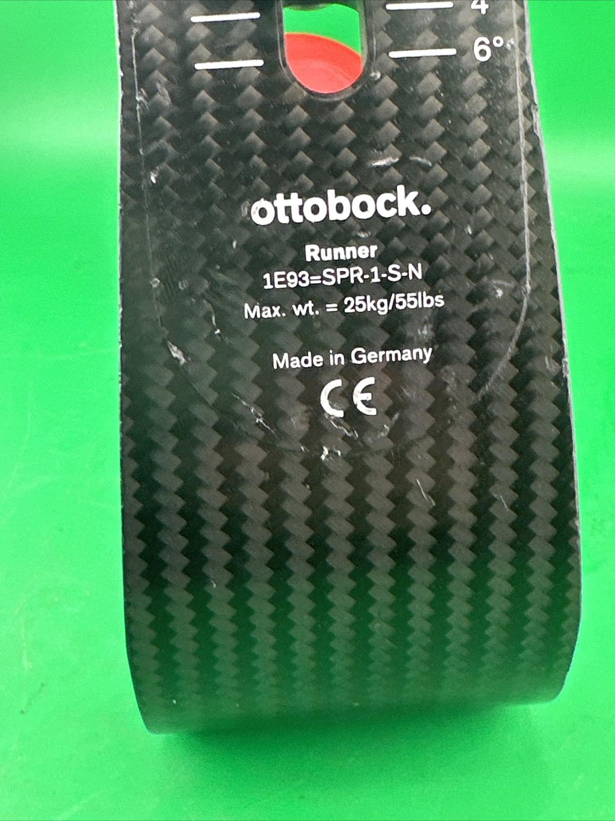 OTTOBOCK Otto Bock Junior 1E93 Kids Prosthetic Running Blade Foot.