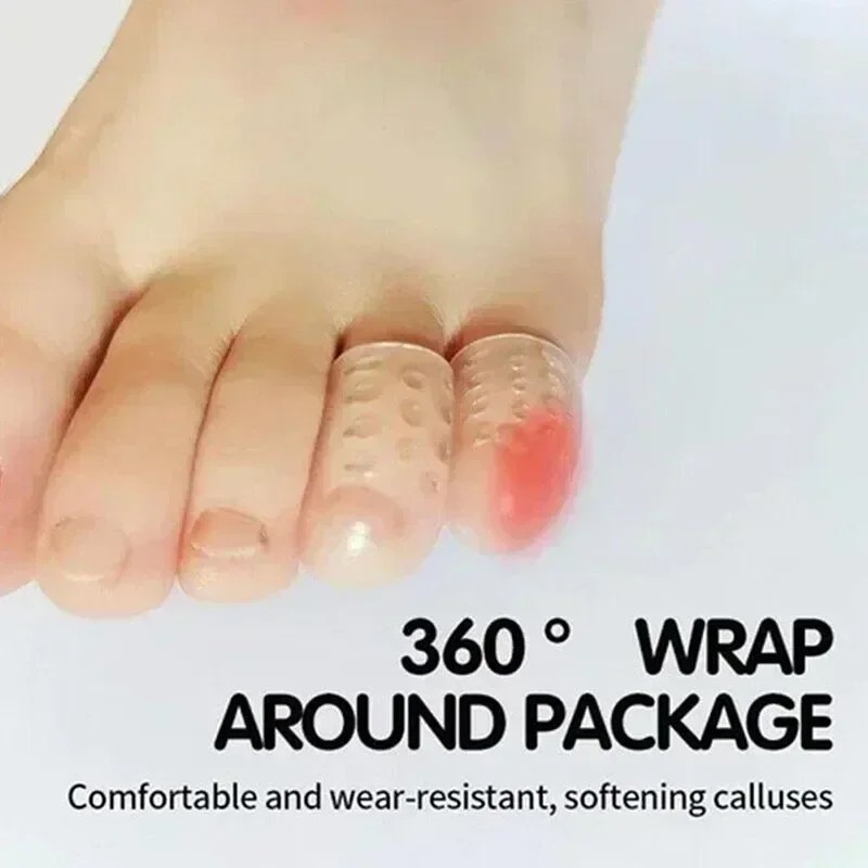 20PCS Breathable Big Toe Caps Protector Sleeves Relief Corn Blister Friction