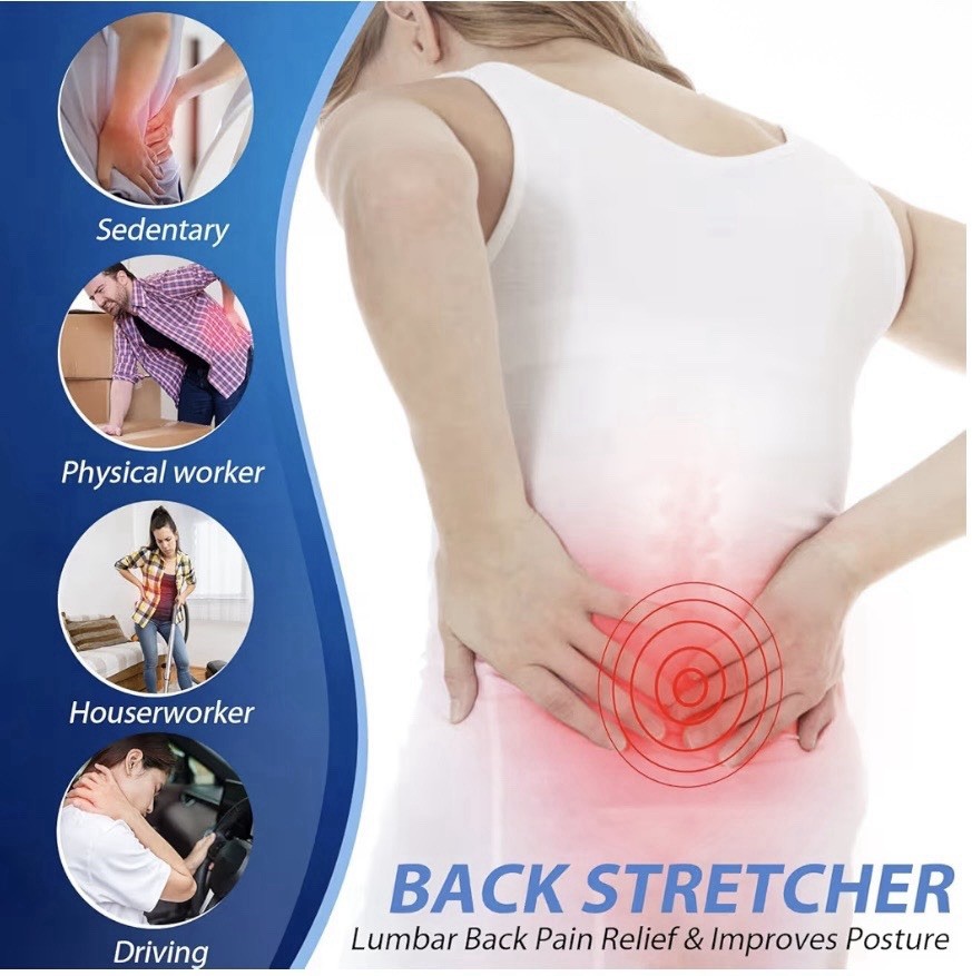 Back Stretcher for Lower Back Pain Relief, Back Cracker Board