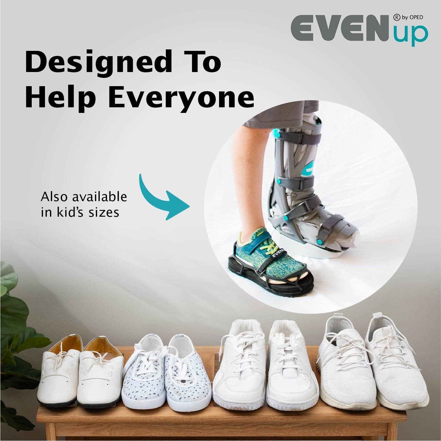 Gait Improvement Shoe Leveler – Adjustable for Fracture or Injury Recovery