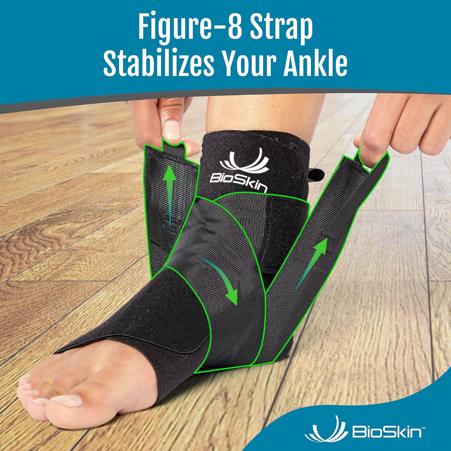 Ankle Compression Wrap – Support Brace for Injury Recovery & Surgery Relief
