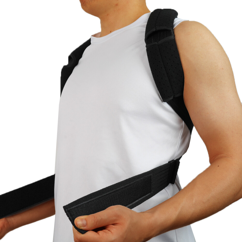 Posture Corrector Full Back Support Shoulder Lumbar Brace Pain Fortemotus