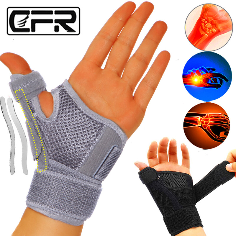 Left/Right Hand Universal Thumb Wrist Support Brace Adjustable Straps