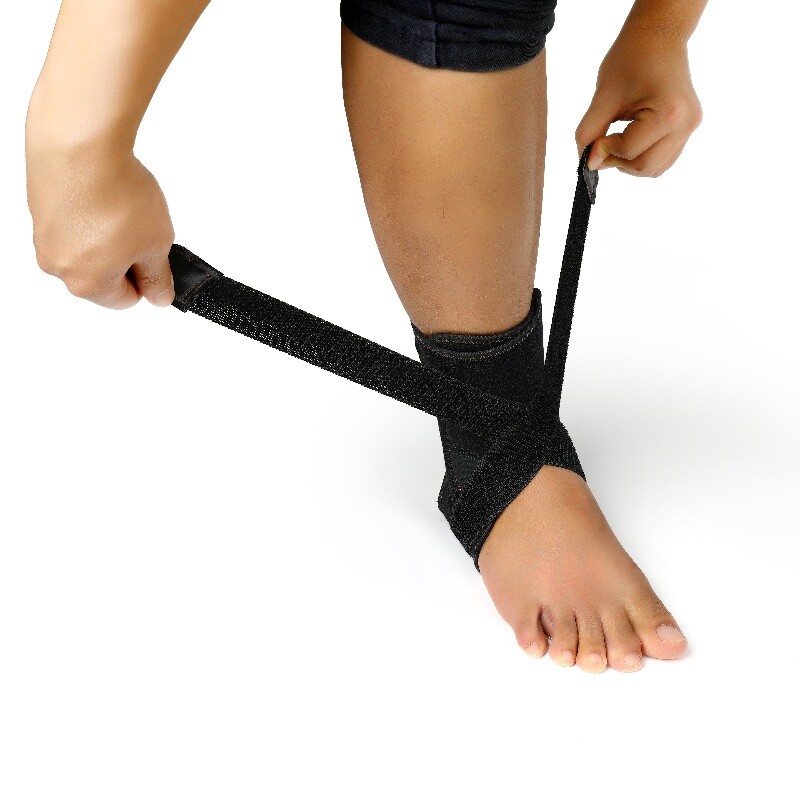 Ankle Brace Bandage Straps Sports Safety Adjustable Protectors Supports