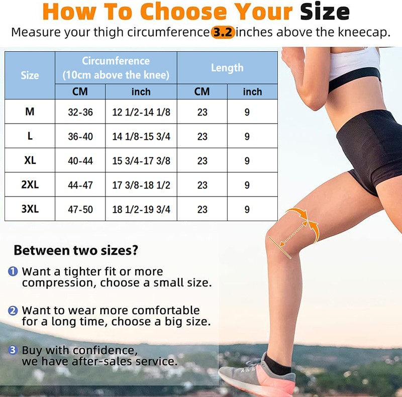 Breathable Knee Support Brace Patella Joint Pain Arthritis Relief Wrap Sport Gym