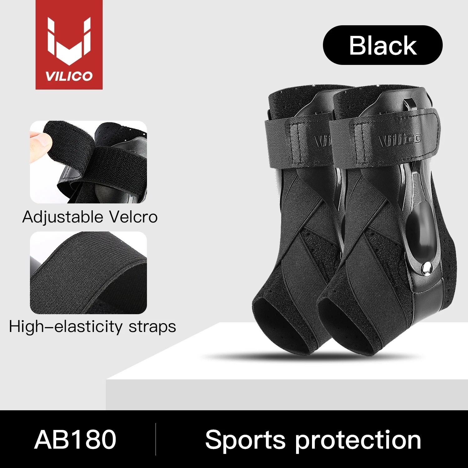 Ankle Brace for Sprained Ankle Support with Side Stabilizers for Men Women Ankle