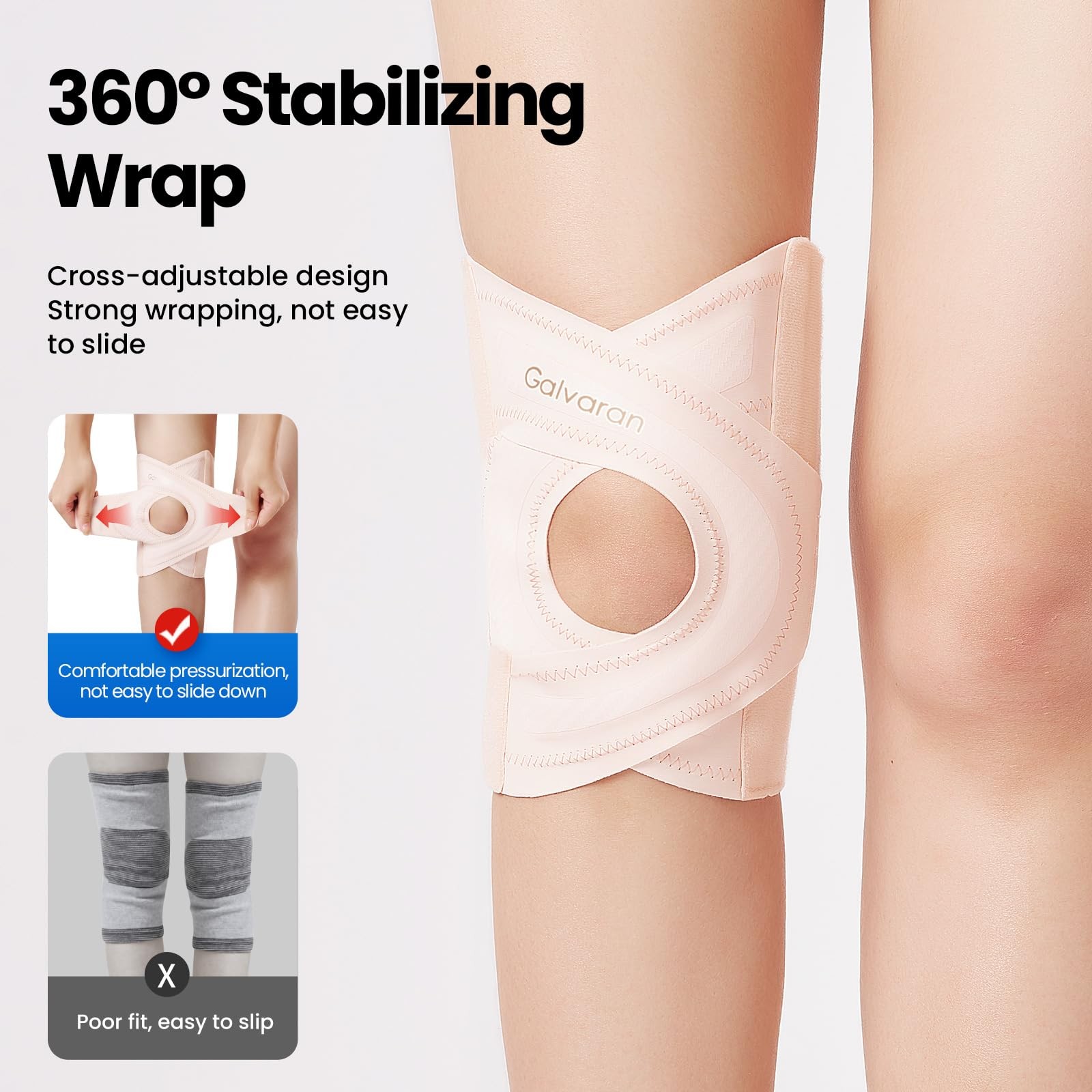 Galvaran Knee Brace for Women & Men, Relief Recovery Meniscus Tear, Arthritis…
