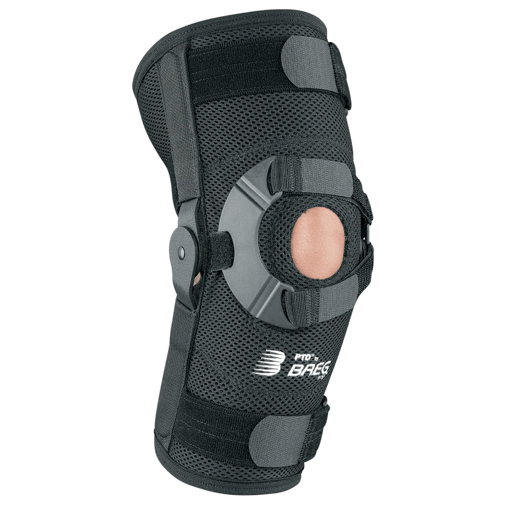 BREG PTO HIGH PERFORMANCE SOFT AIRMESH KNEE BRACE (LEFT) – XS (14271)