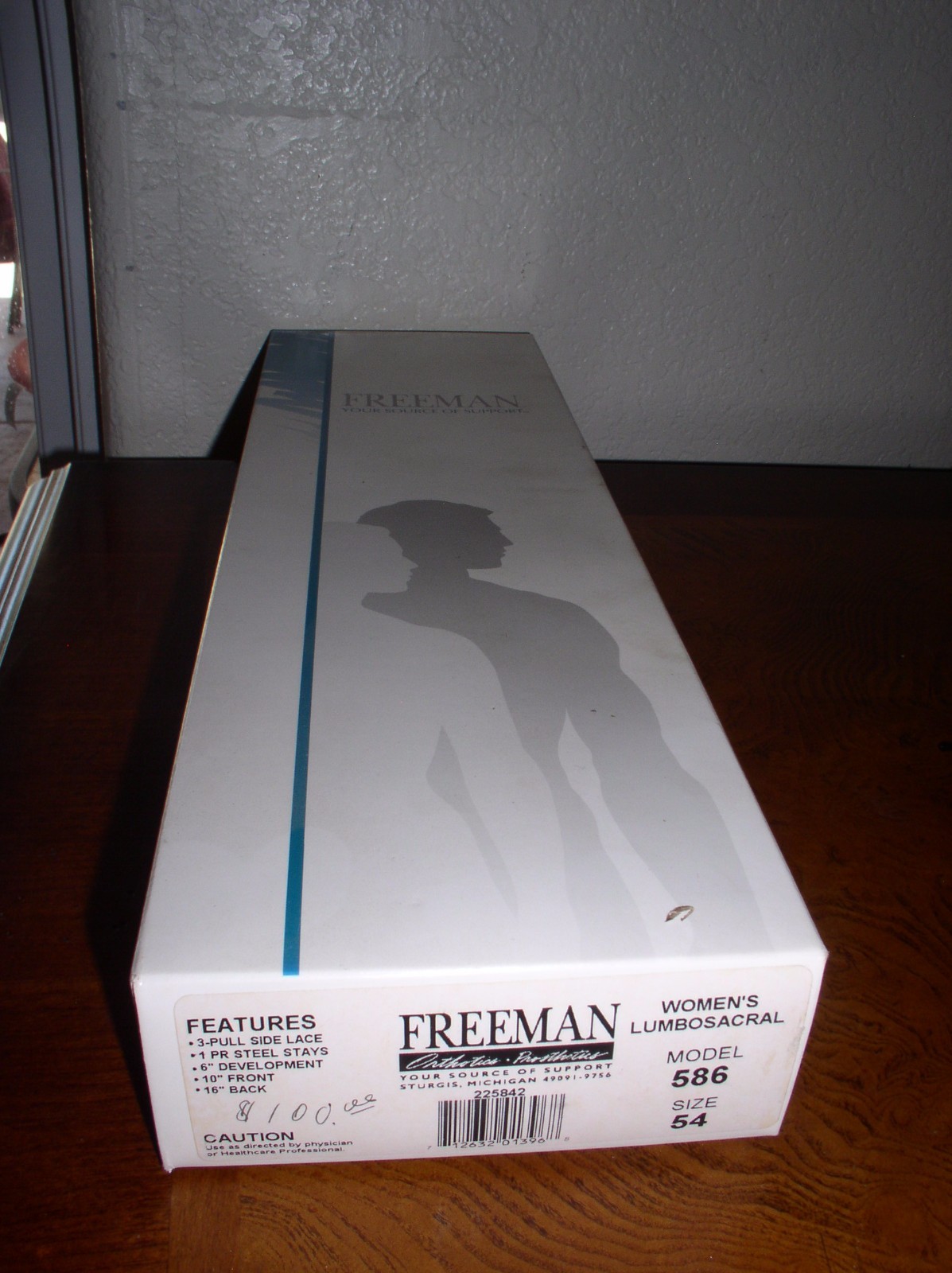 NEW! – Freeman Women’s Lumbosacral : Size: 54 Model 586 (White)