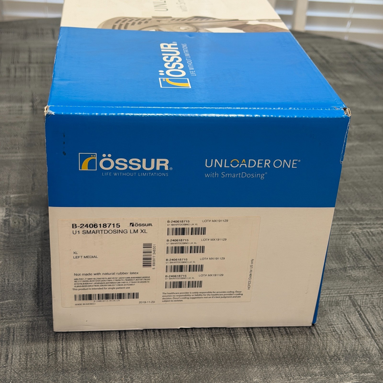 Ossur Unloader One with SmartDosing Size XL Left Medial B-240618715