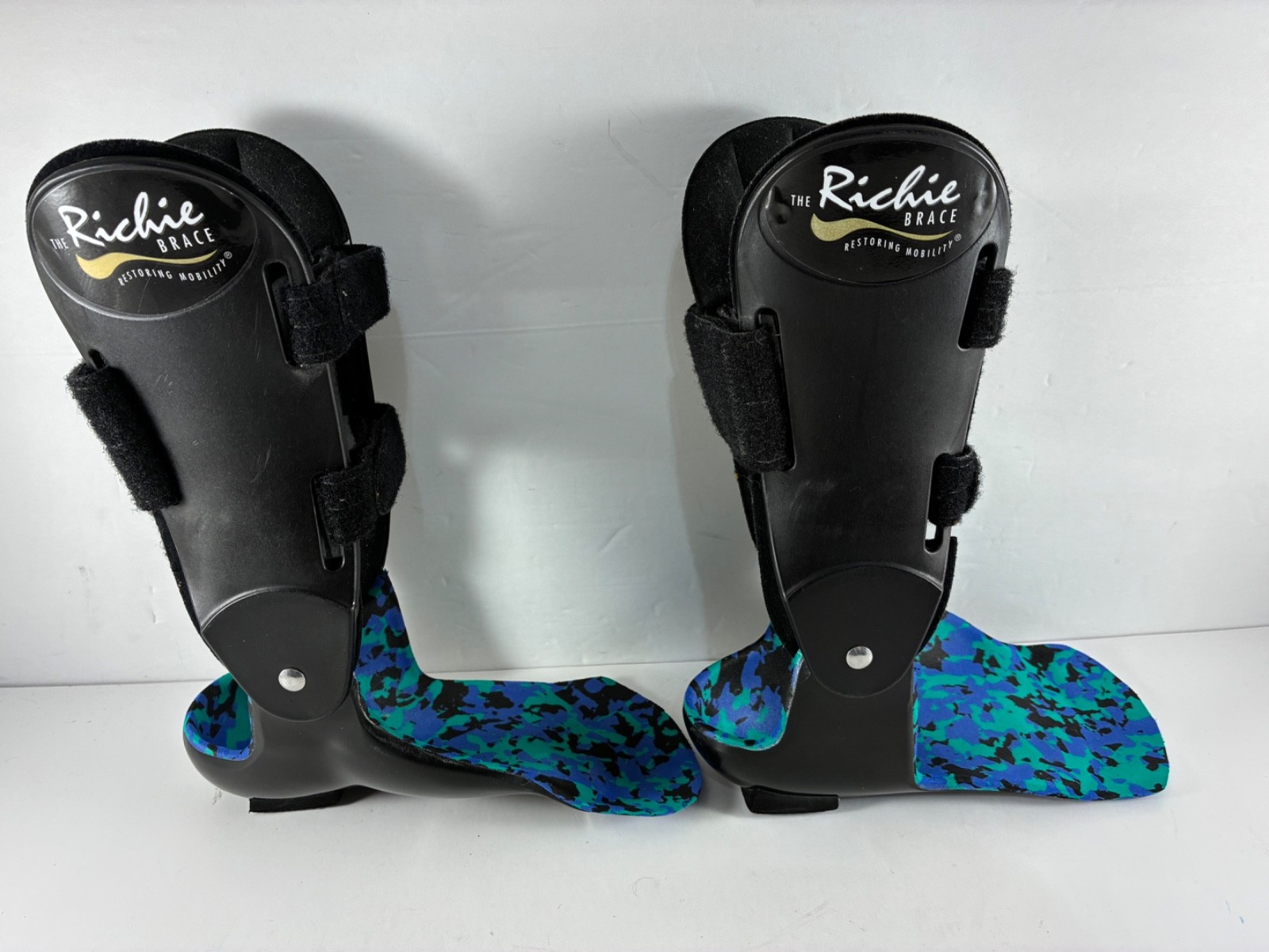 Set of 2 The Richie Brace Set AFO Ankle Foot Brace Left & Right (OTC) Excellent