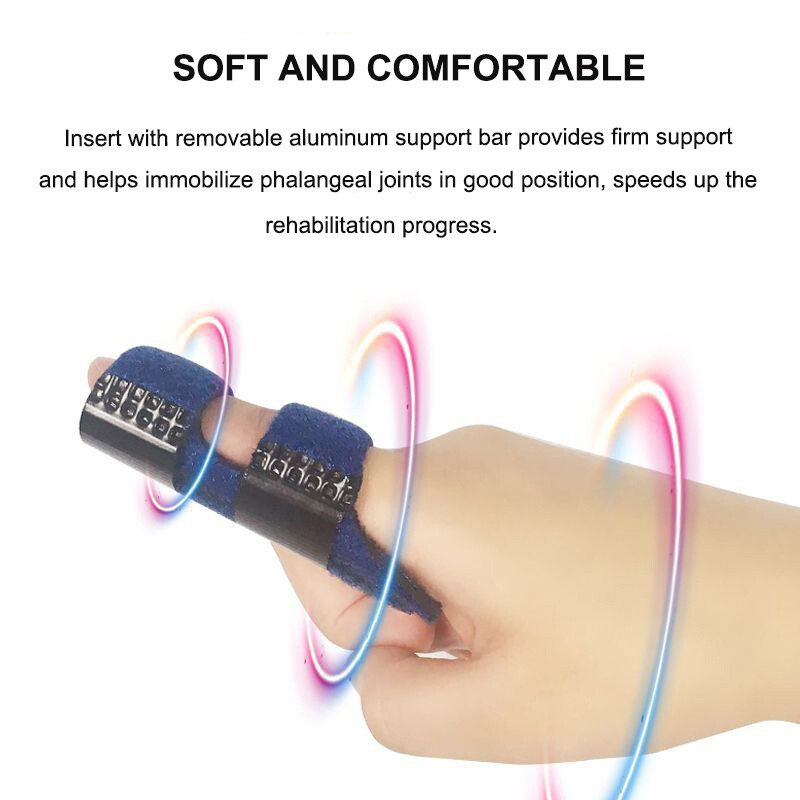 Finger Support Brace Adjustable Fingers Straightening,1-5,Trigger Finger Splints