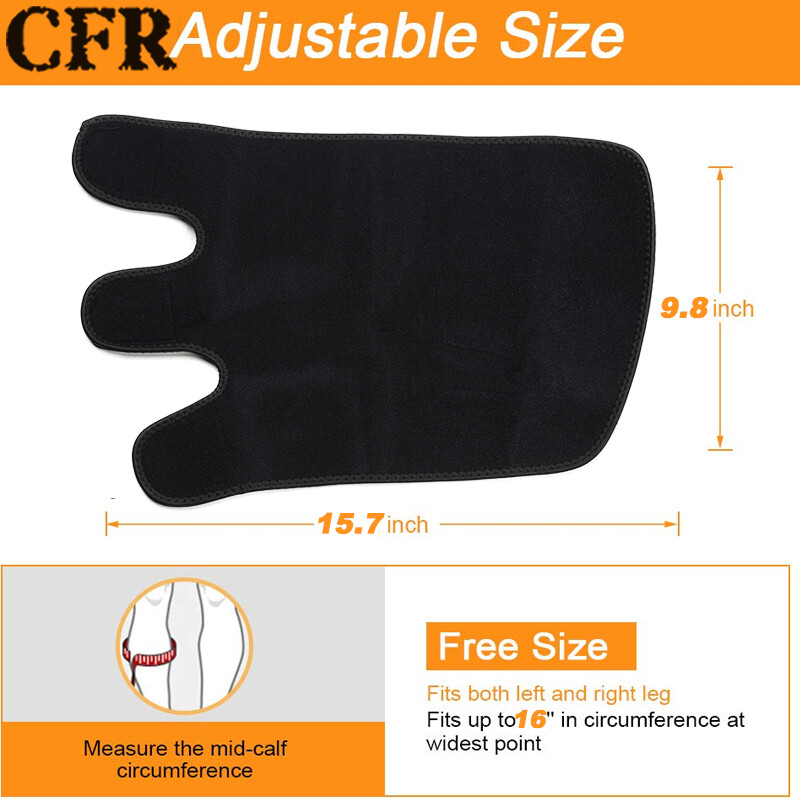 Calf Leg Support Shin Splint Guard Compression Sleeve Wrap Sport For Men Women