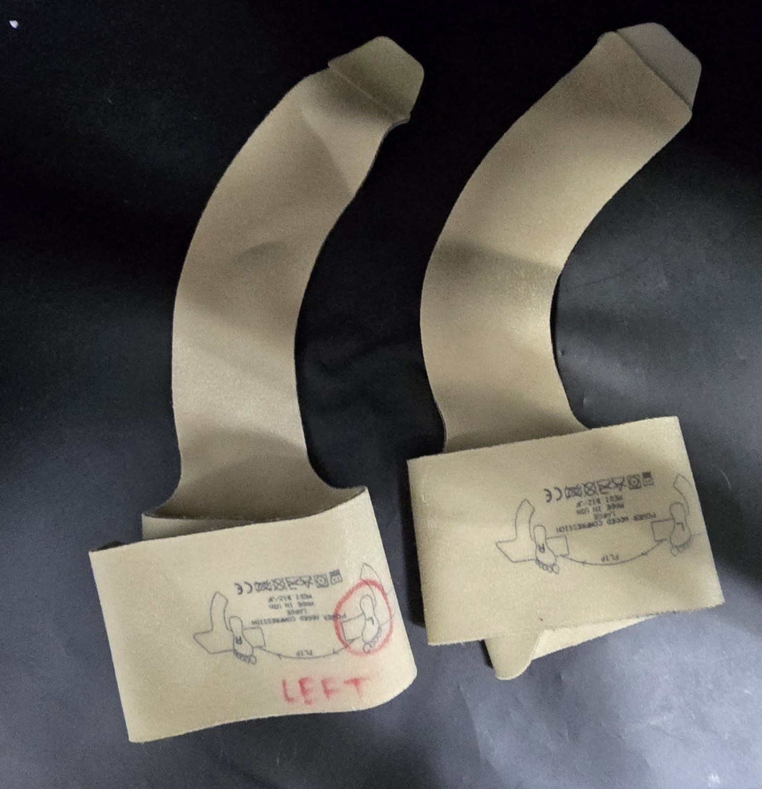 2 CircAid Comfort Power Added Compression Bands Universal One Size
