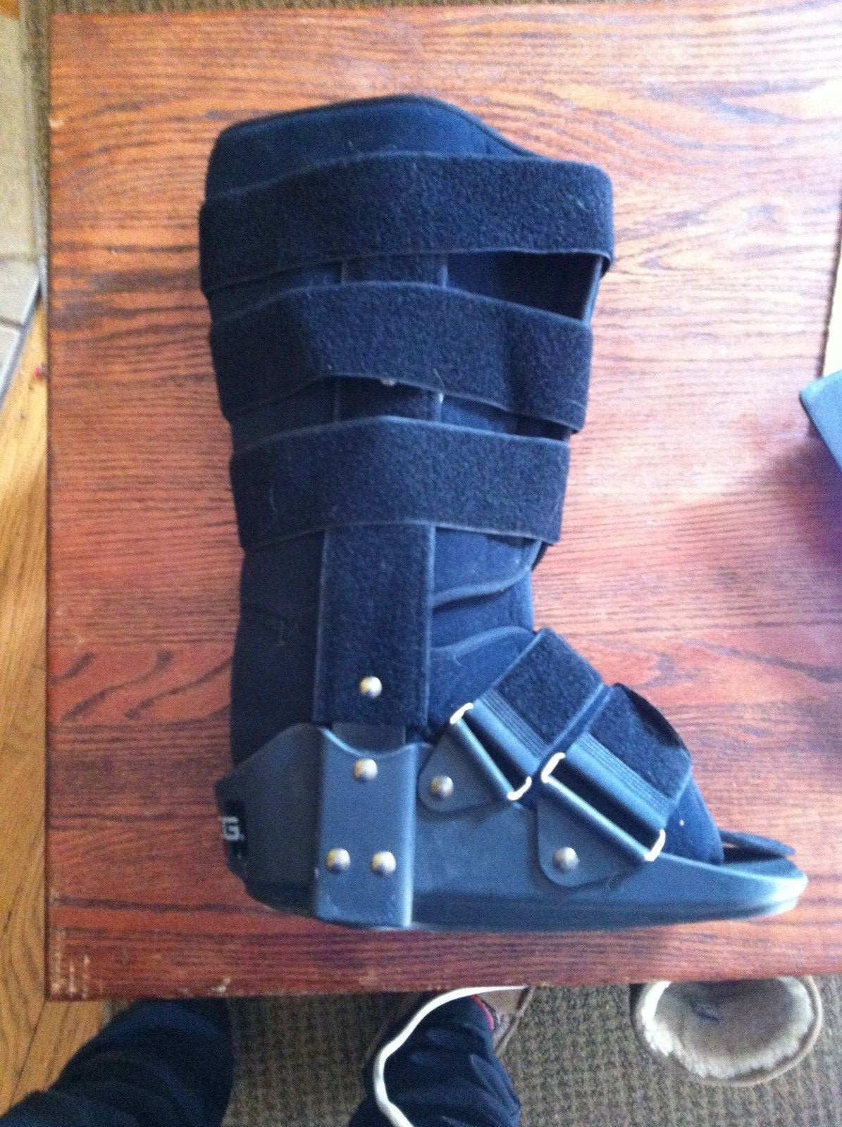 BREG Walking Boot Medical High Top Polymer Ankle Surgery Brace Size (S) Small
