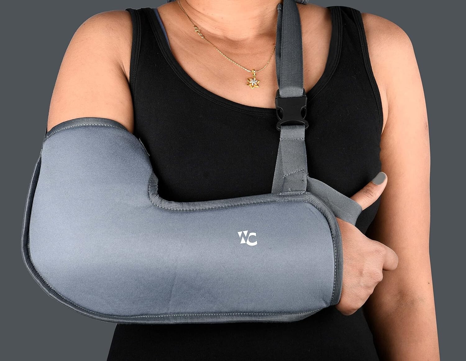 NEW! Arm Sling Shoulder Injury Elbow &Thumb Support Plaster protector Brace US!