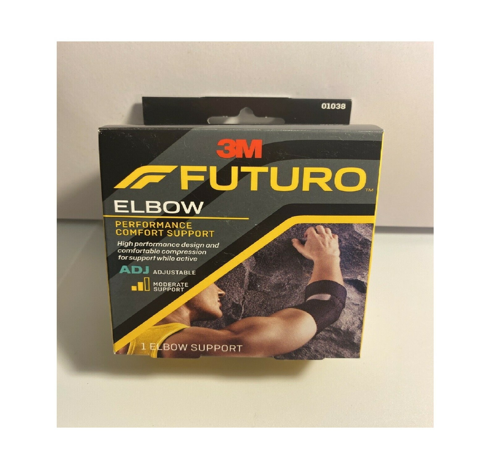 3M Futuro Elbow Performance Comfort Support Adjustable Moderate