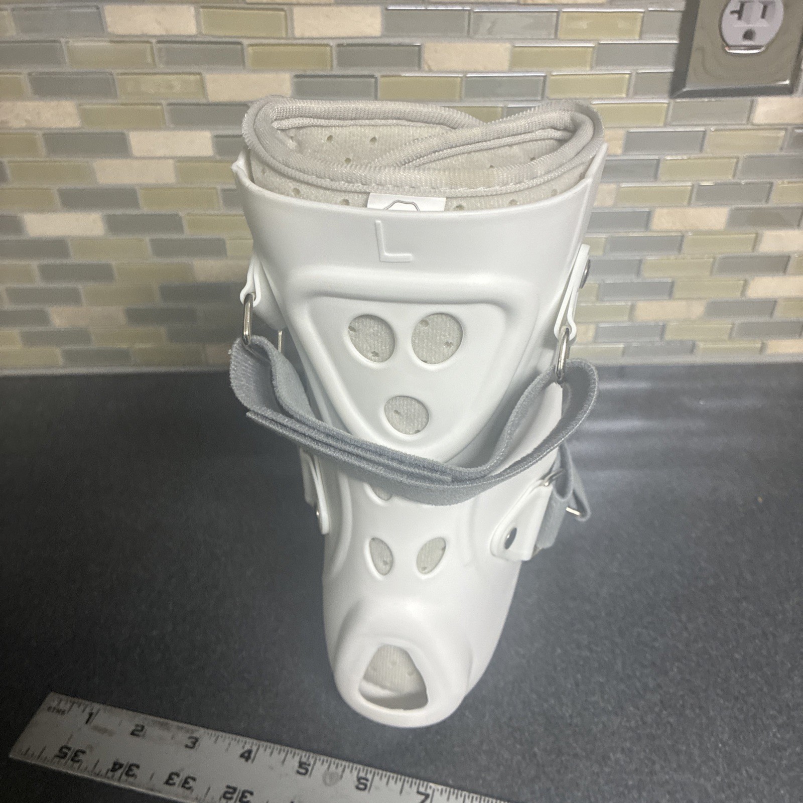 Large White Standard Walking Brace Boot – Large Left Boot Left Foot Medical Boot
