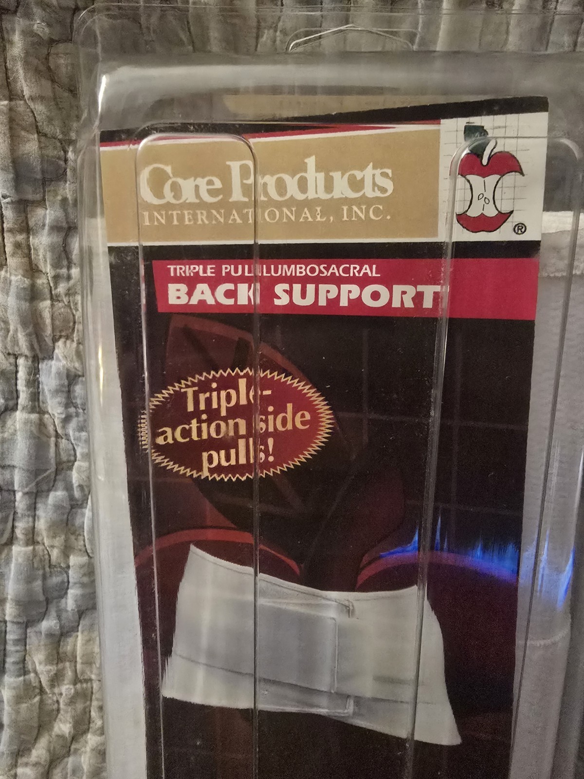 SMALL Core Products Dual Pull CrissCross Lumbosacral Back Support Flexible Belt