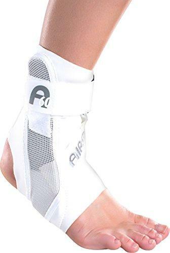 Aircast A60 Ankle Support Brace, Right Foot, White, Small (Shoe Size: Men’s 4-7
