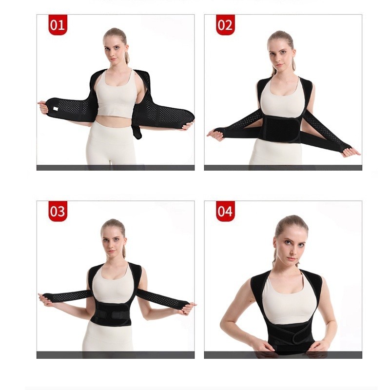 Anti Hunchback Correction Strap Sitting Posture Fixing Belt Fitness Shapewear