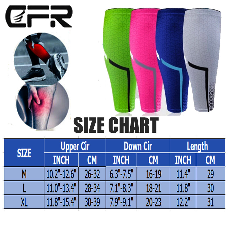 Compression Calf Leg Support Sleeve Brace Shin Socks Splint Brace Outdoor Sports