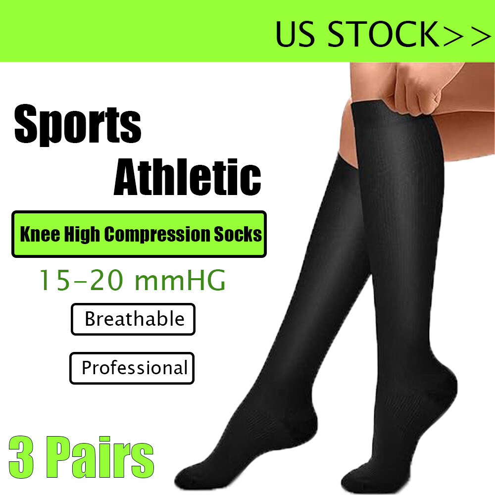Unisex Sports Men and Women running Varicose Veins Nurse Compression Stockings