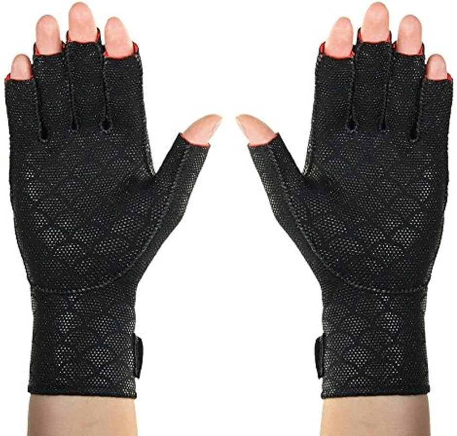 Premium Arthritic Gloves Black X-Small Sold by the Pair
